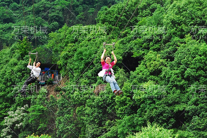 滑索 萬(wàn)榮機(jī)械 萬(wàn)榮游樂(lè)設(shè)備